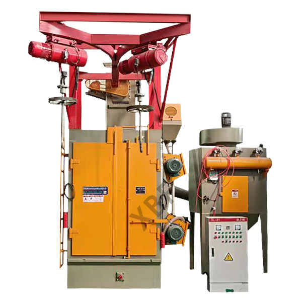 自动吊勾式抛丸机