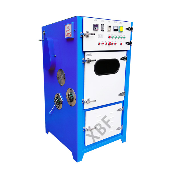 自动毛边式喷砂机